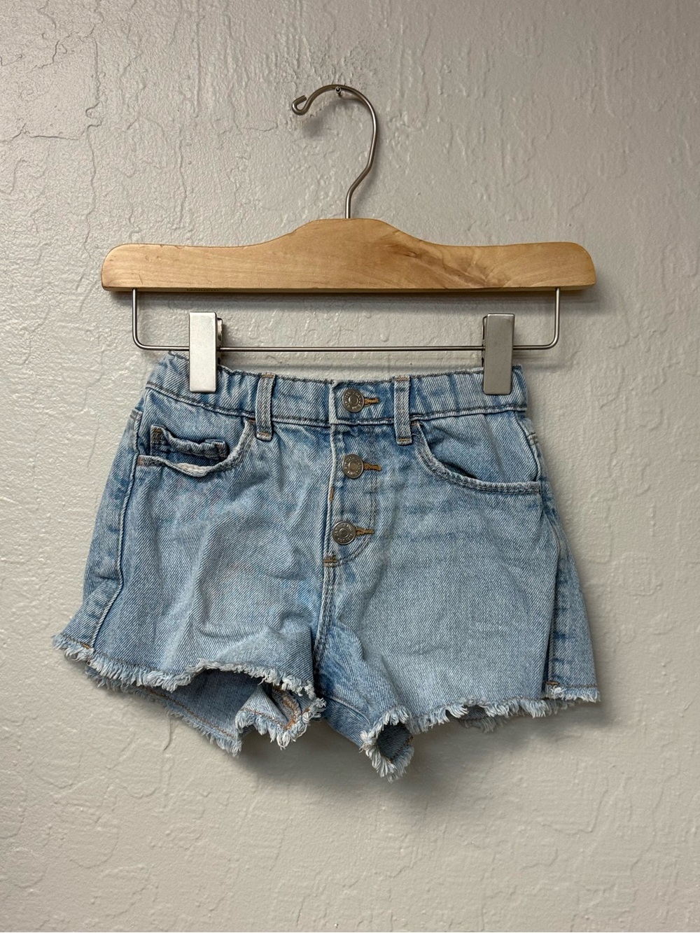$23 ADD ON zara girls heart pocket shorts denim h&m baby gap cute